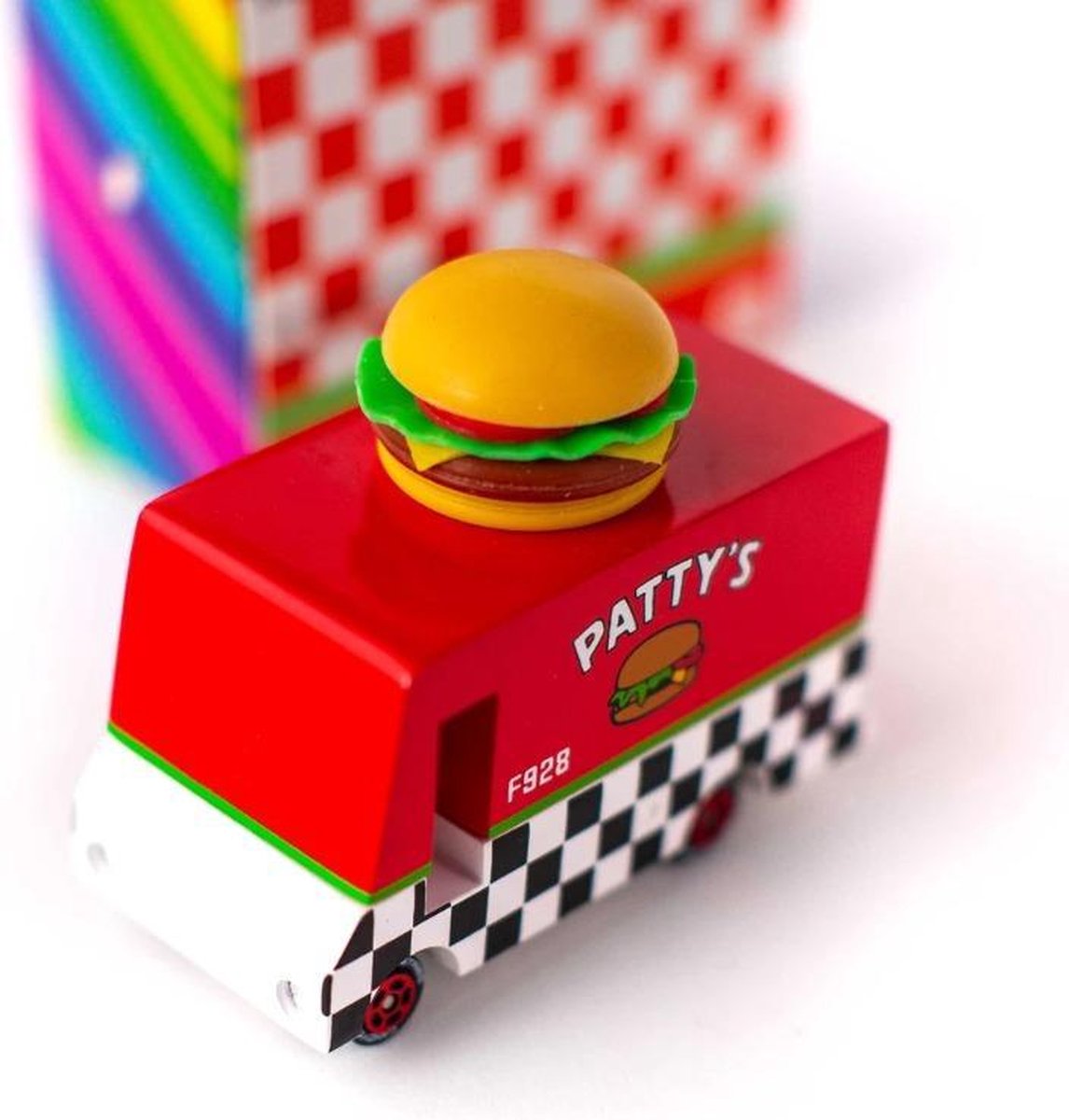 Candylab clt candyvan - furgoneta de hamburguesas pattys