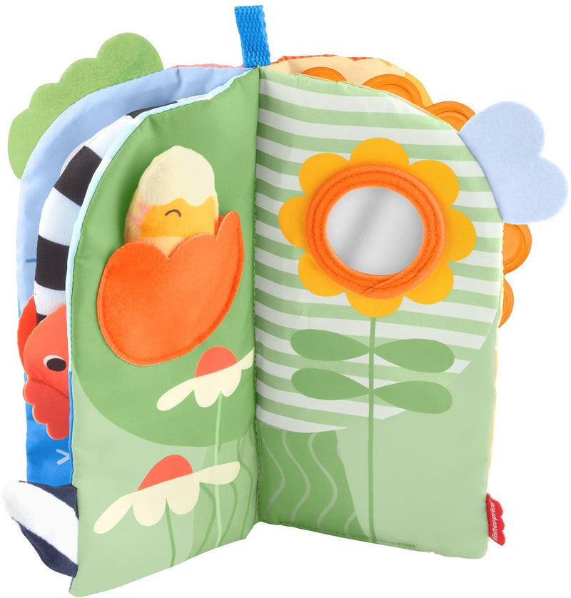 Libro morbido Fisher-Price Seasons Sensory - Gioco sulla pancia