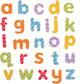 Letras magnéticas Bigjigs (minúsculas)