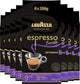 Lavazza espresso barista intenso filterkoffie - gemalen koffie - blend van arabica robusta bonen - intensiteit 9 10 - 8 x 250 gram