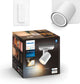 Philips Hue Runner surface-mounted spotlight - warm to cool white light - 1 spot - white - 1 dimmer switch