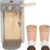 Small foot koffiemachine speelset grijs 'tasty'