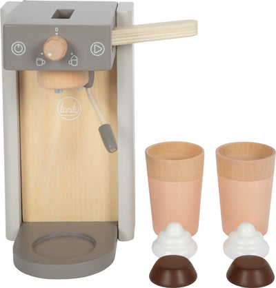Macchina da caffè a piede piccolo gioco set grigio "gustoso"