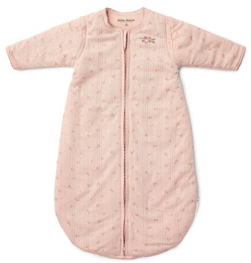 Saco de dormir Little Dutch invierno – rosa – tamaño 90 cm – esenciales