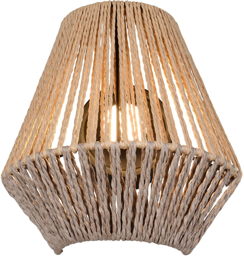 Rl vive tu luz realidad lira - lámpara de pared - natural - incl. 1x SMD 1,5 W - táctil de 4 pasos - conexión USB - montaje en pared - recargable - inalámbrico