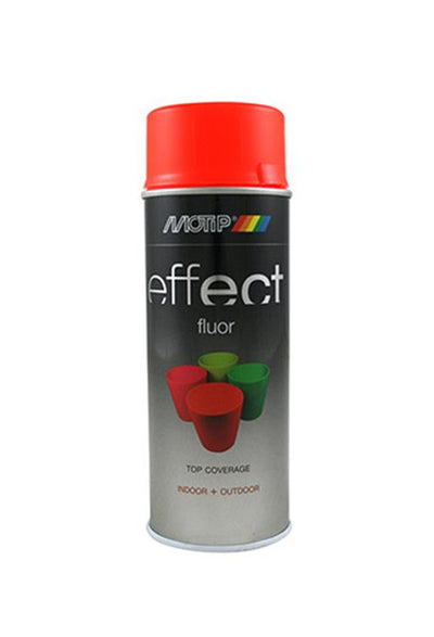 Motip 1032386 - 302301 effetto decorativo rosso arancio fluorescente 400 ml | 1 pz