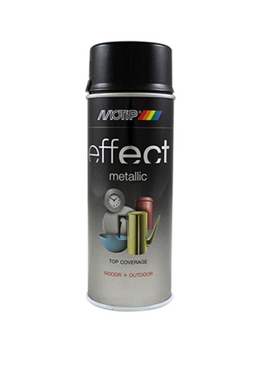 Motip 1032391 - 302510 deco effect metallic black 400 ml | 1 stuks