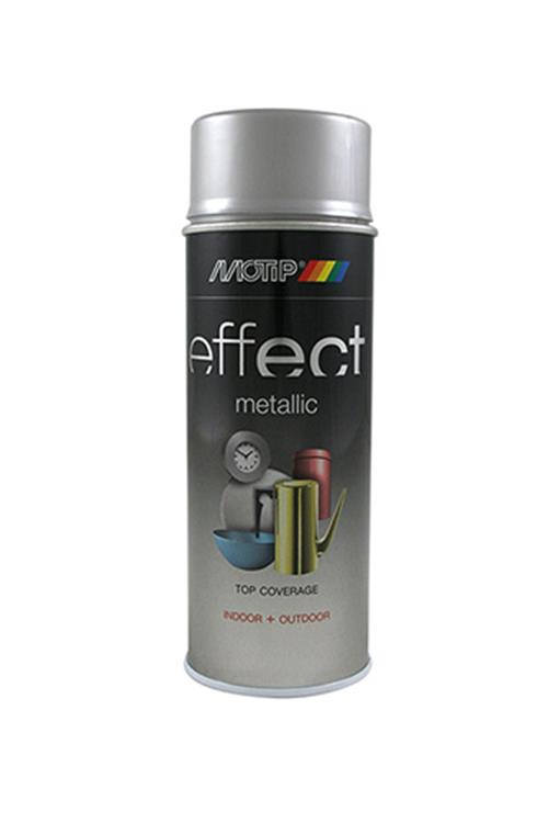 Motip 1032395 - 302502 deco effect silver alu 400 ml | 1 stuks