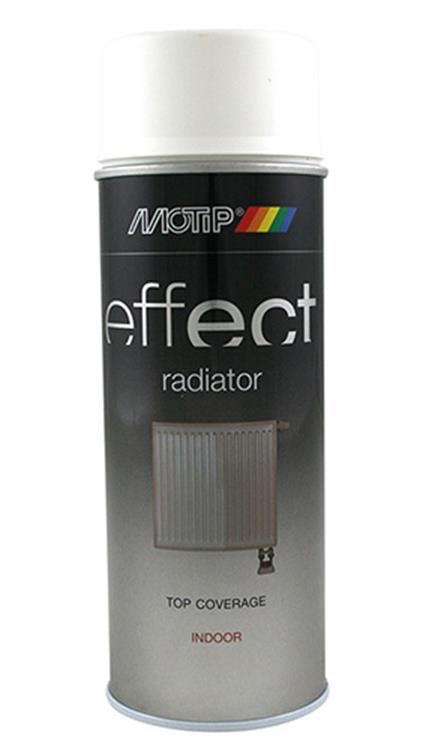Motip 1032407 - 302702 deco effect radiatorspr white matt 400 ml | 1 stuks