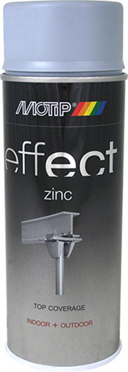 Motip 1032408 - 302801 deco effect zinc spray 400 ml | 1 stuks
