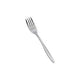 Forchetta pranzo resistente in acciaio inox color argento 12 pezzi
