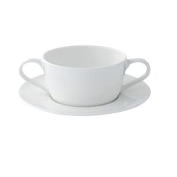Vajilla de porcelana fina 17 cm color crema 24 piezas