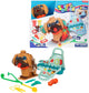 Set Toi-toys in argilla scultorea cane guardiano dello zoo, 13 pezzi.