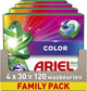 Ariel Detergente en monodosis 4 en 1 color - 4 x 30 lavados