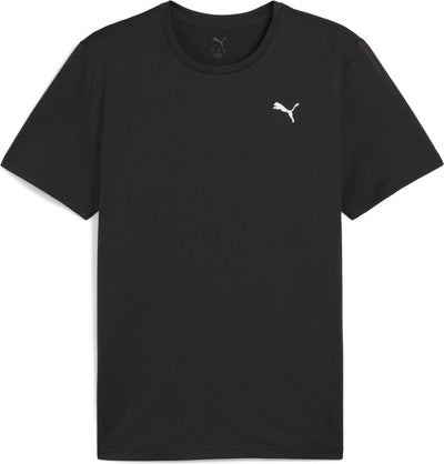 Puma m tad Essentials solid cat tee (lc small cat) Camiseta deportiva para hombre - negro