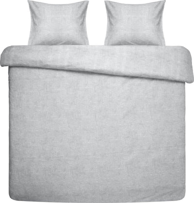 Damai duvet cover ebba - organic cotton - 240x200 220 cm - gray + 2 pillowcases 60x70