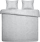 Funda nórdica Damai ebba - algodón orgánico - 240x200 220 cm - gris + 2 fundas de almohada 60x70