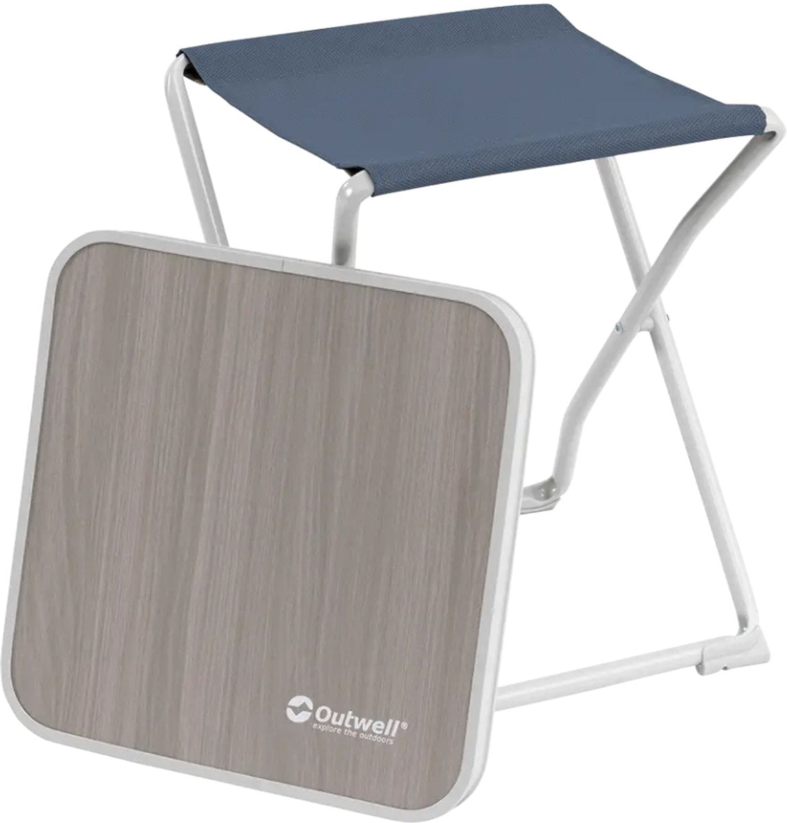 Outwell baffin kruk transparant 49 x 41 x 41 cm