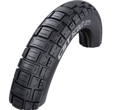 CST Tire Fatbike Scout 20 x 4,00 100-406 mm Nero con riflesso