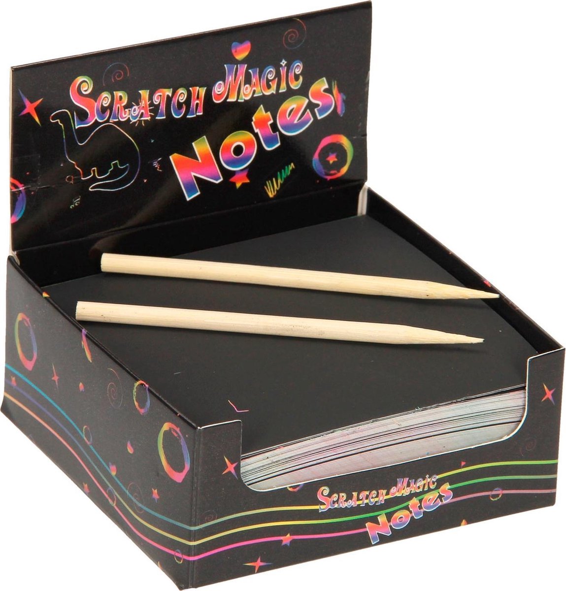 Magic memo leaves with pen