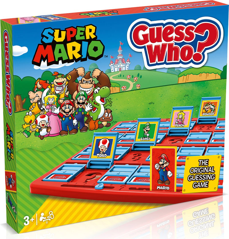 Mosse vincenti Super Mario - gioco da tavolo - indovina chi? - inglese