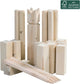 Play Outdoor Kubb Wood Throwing Game FSC con borsa da trasporto