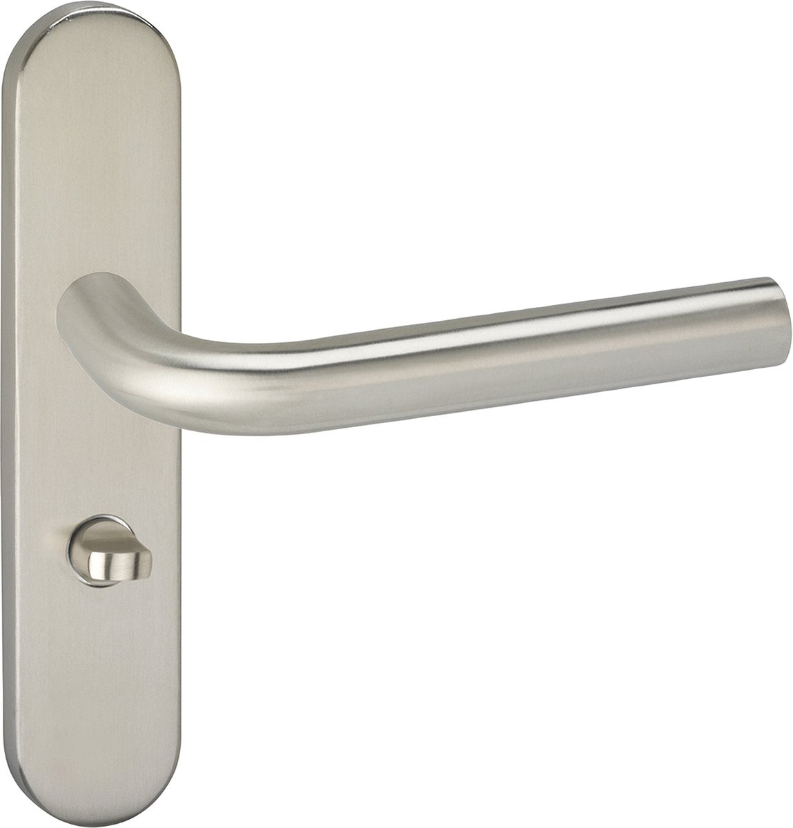 Taburete Impresso Dursley con escudo ovalado WC63 oculto acero inoxidable