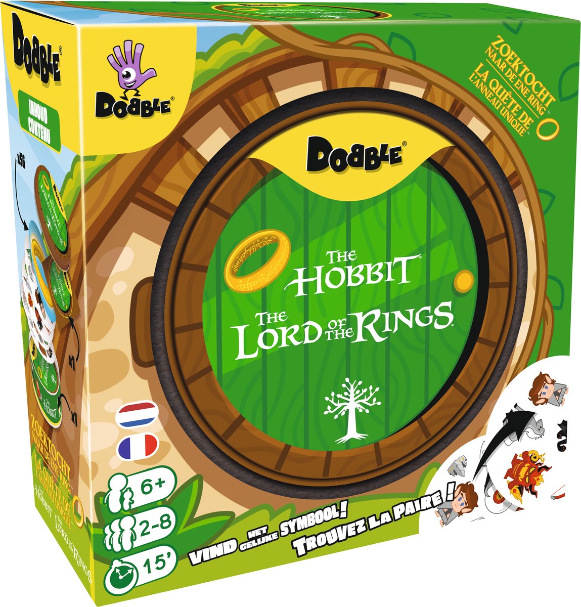 Gioco da tavolo Asmodee Dobble Il Signore degli Anelli