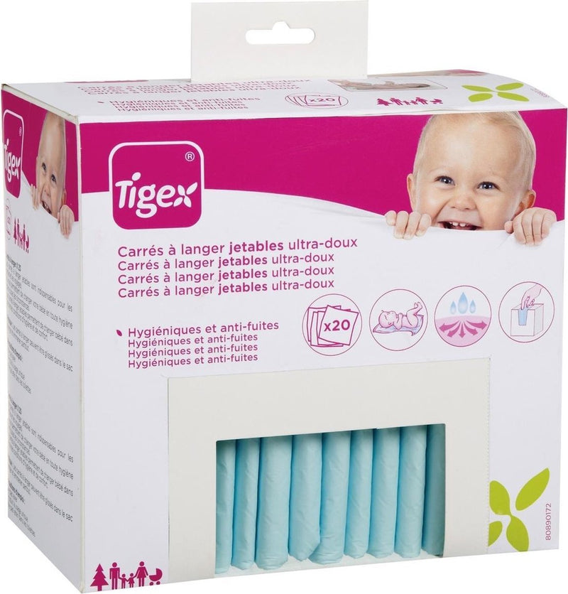 Fasciatoio usa e getta Tigex - 20 pezzi (blu)