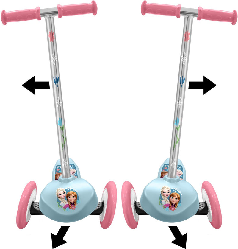 Stamp disney frozen 3-wiel kinderstep - steering step - meisjes - wit blauw
