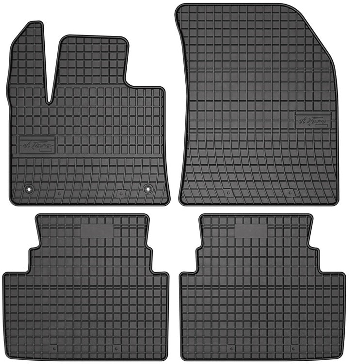 Tappetini in gomma Frogum Citroen C5 Aircross 2019-presente (adatti anche per ibridi) -