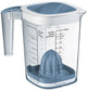 Vaso medidor Rotho loft - multiusos - con protección contra salpicaduras - azul horizonte