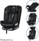 Titanium baby Seggiolino auto Titanium vigo i-size 40-150 cm - nero
