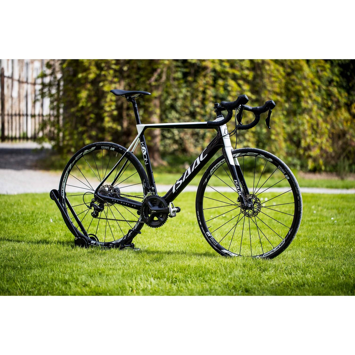 Trivio - cavalletto per bicicletta pro nero