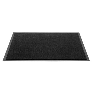 Droogloopmat aqualuxe grafite 50x80 cm zertore