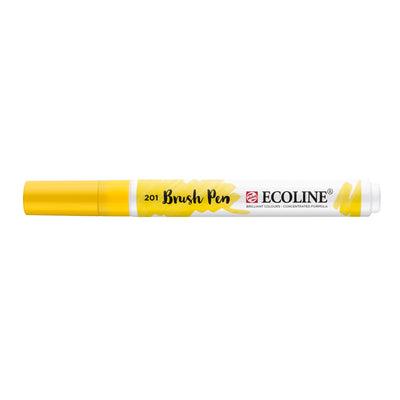 Ecoline • rotulador pincel amarillo claro 201