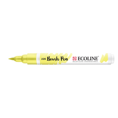 Ecoline • rotulador pincel amarillo pastel 226
