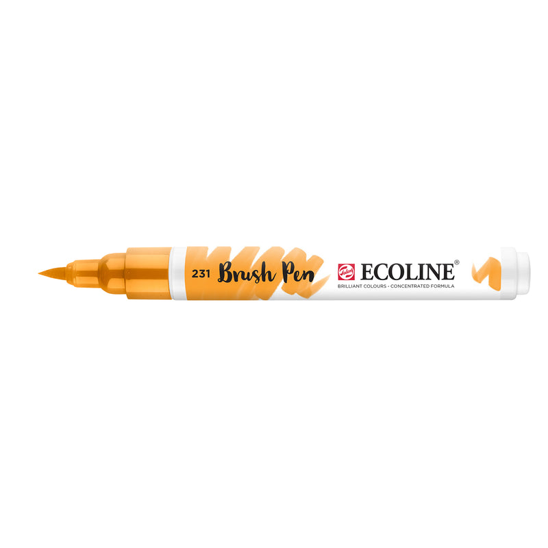 Ecoline • penna a pennello oro ocra 231