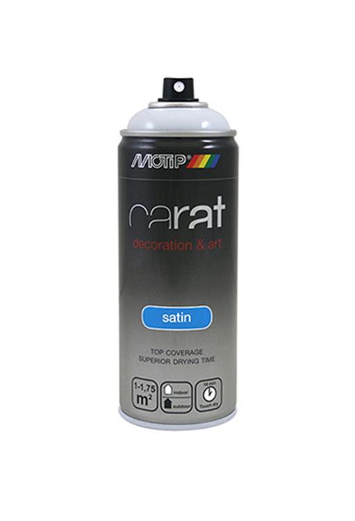 Motip 1054628 - carat satin pap. white 400 ml | 1 stuks