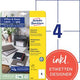 Etichette avery 6124 105 x 148