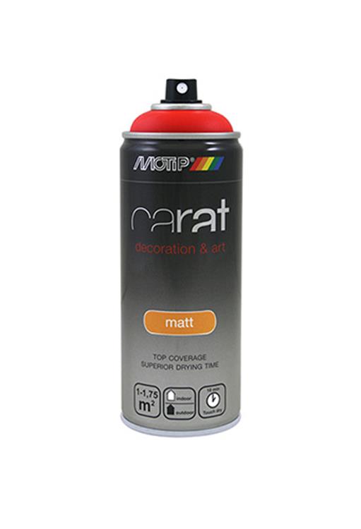 Motip 1054627 - 08049 quilates rojo tráfico mate 400 ml | 1 pieza