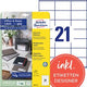 Etichette avery 3481-10 70 x 41