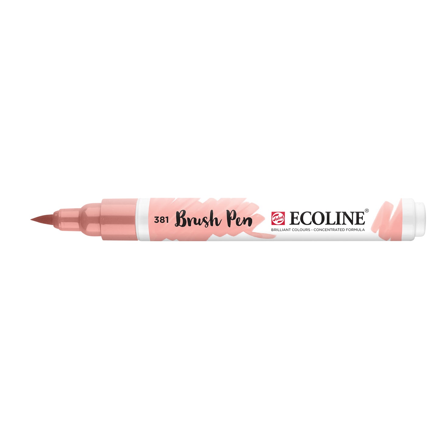 Ecoline • pincel rojo pastel 381