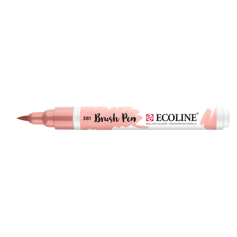 Ecoline • pincel rojo pastel 381