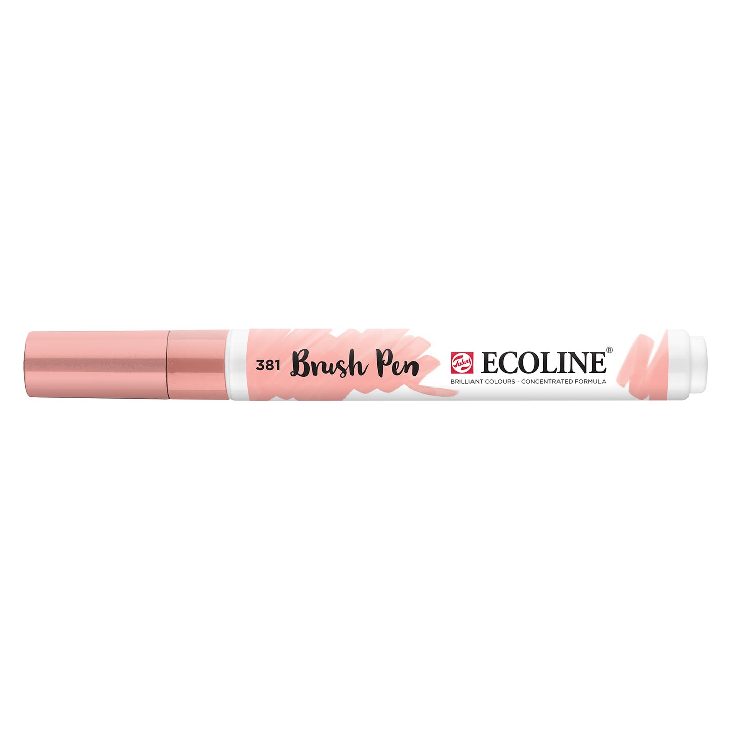 Ecoline • pincel rojo pastel 381