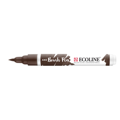 Ecoline • penna a pennello seppia scuro 440