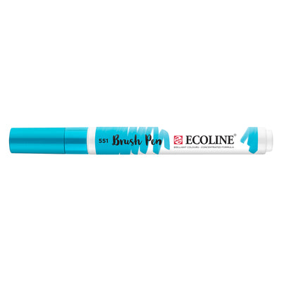 Ecoline • rotulador pincel azul cielo claro 551