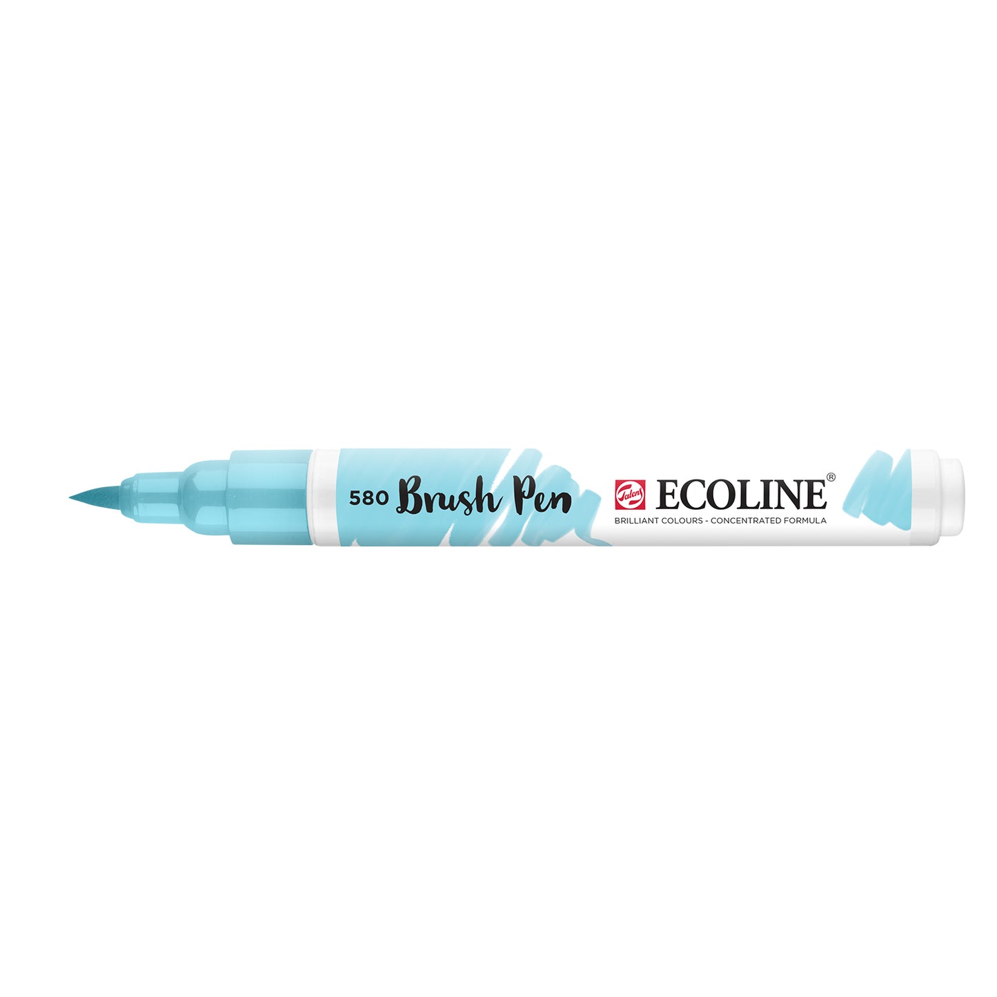 Ecoline • penna a pennello blu pastello 580