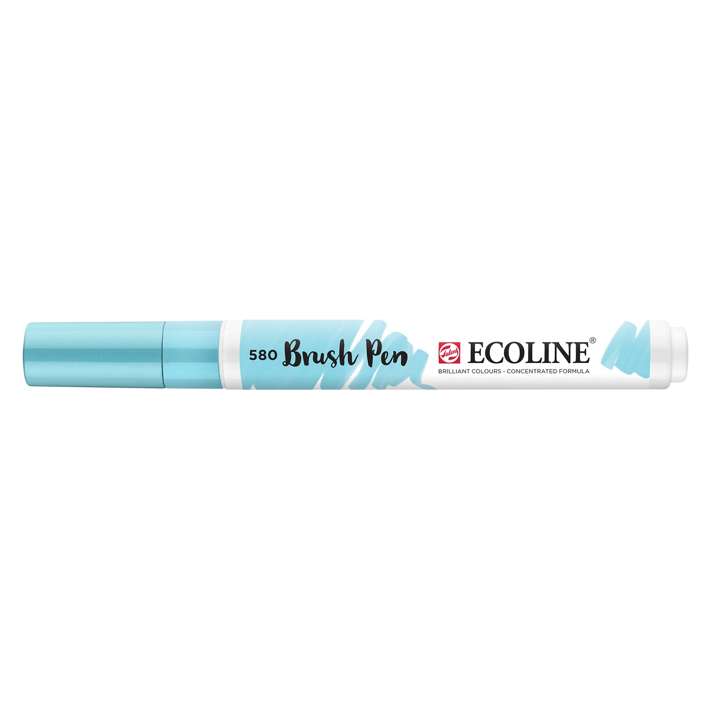 Ecoline • penna a pennello blu pastello 580