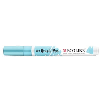 Ecoline • rotulador pincel azul pastel 580